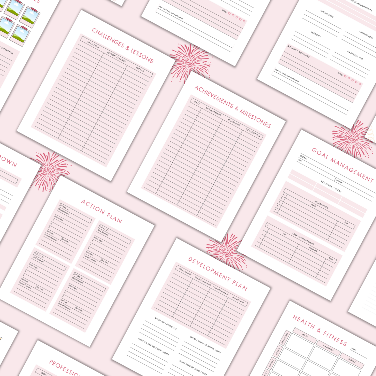 GoalCraft: Annual Goal Achievement Planner