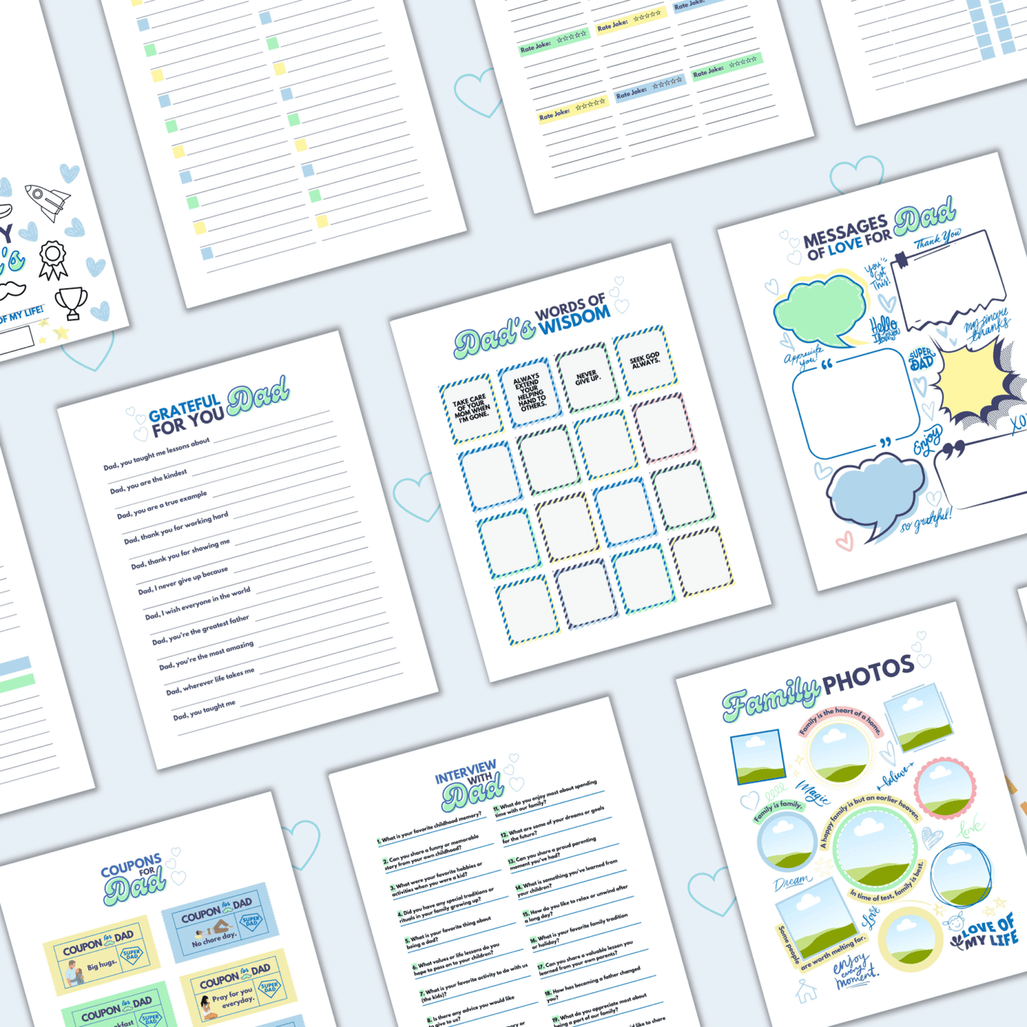All About Dad Journal: Celebrate Dad’s Journey Kids plannerInkstagram StudioAll About Dad Journal: Celebrate Dad’s JourneyAll About Dad Journal: Celebrate Dad’s JourneyKids planner