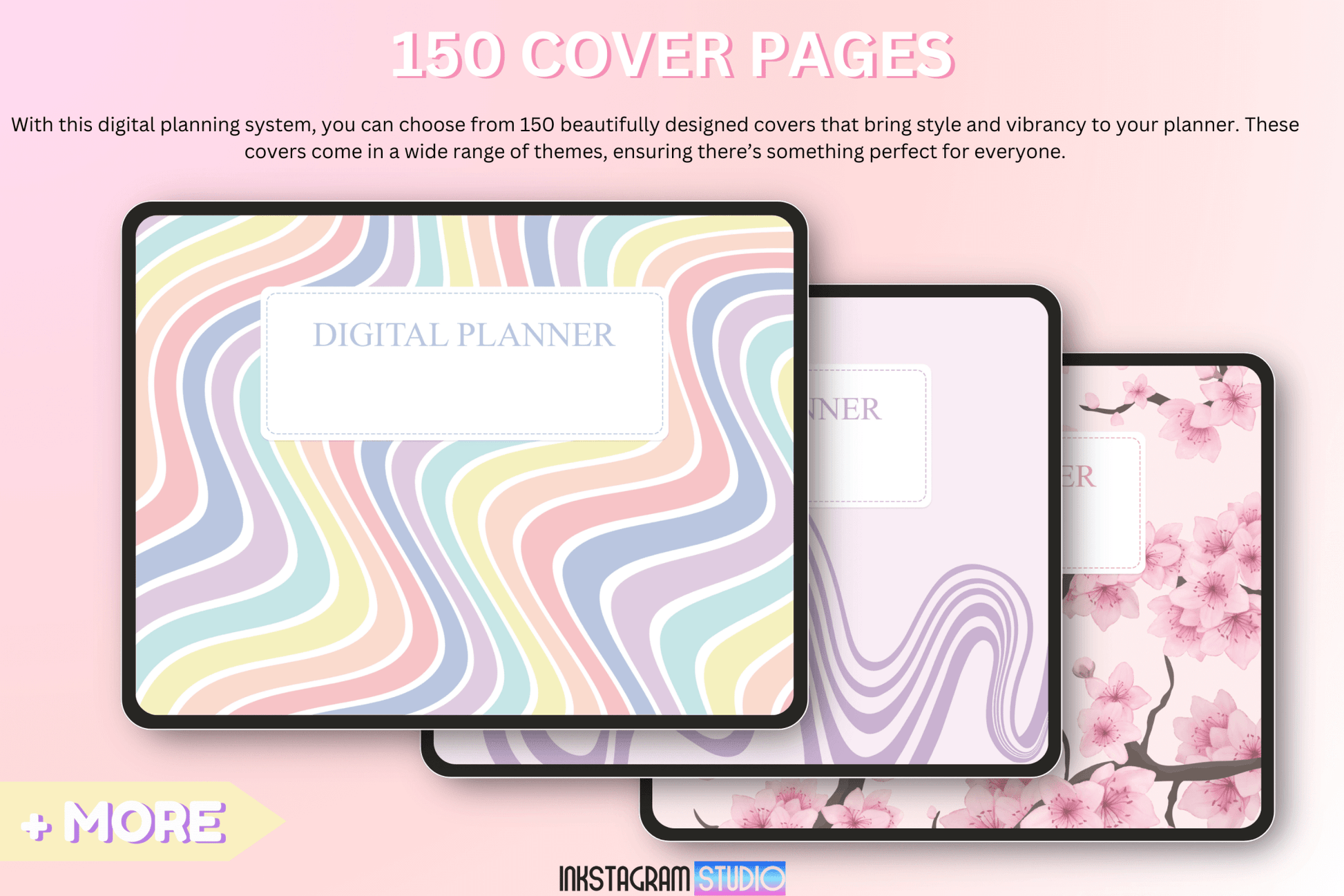 All - in - One Rainbow Digital Planner: Your Complete Solution for Productivity and Balance ; all in one PlannerInkstagram studioAll - in - One Rainbow Digital Planner: Your Complete Solution for Productivity and Balance ;All - in - One Rainbow Digital Planner with vibrant cover options and 850+ templates for productivity.all in one Planner
