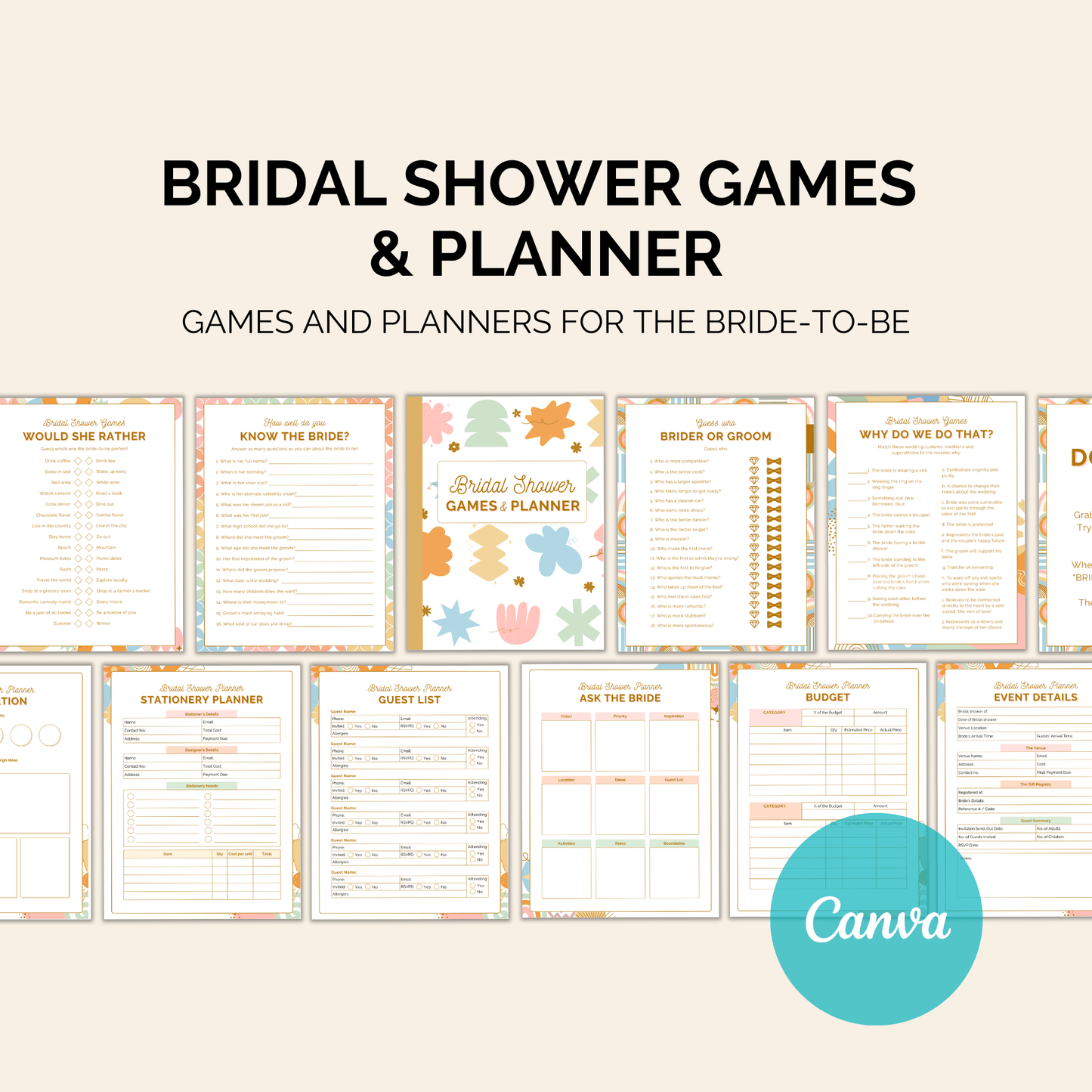 Bridal Shower Games & Planner: Celebrate in Style Wedding PlannerInkstagram StudioBridal Shower Games & Planner: Celebrate in StyleBridal Shower Games & Planner: Celebrate in StyleWedding Planner