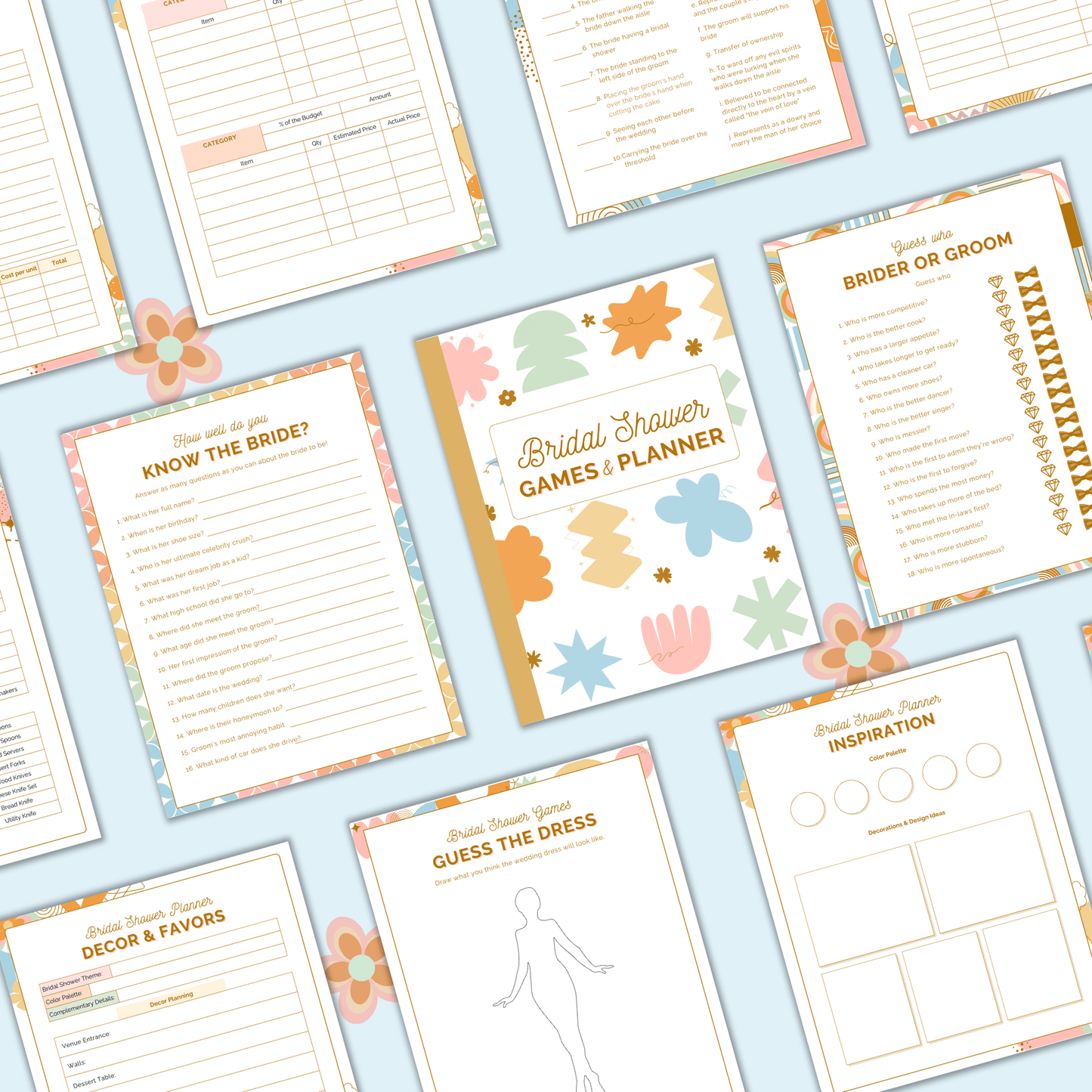 Bridal Shower Games & Planner: Celebrate in Style Wedding PlannerInkstagram StudioBridal Shower Games & Planner: Celebrate in StyleBridal Shower Games & Planner: Celebrate in StyleWedding Planner