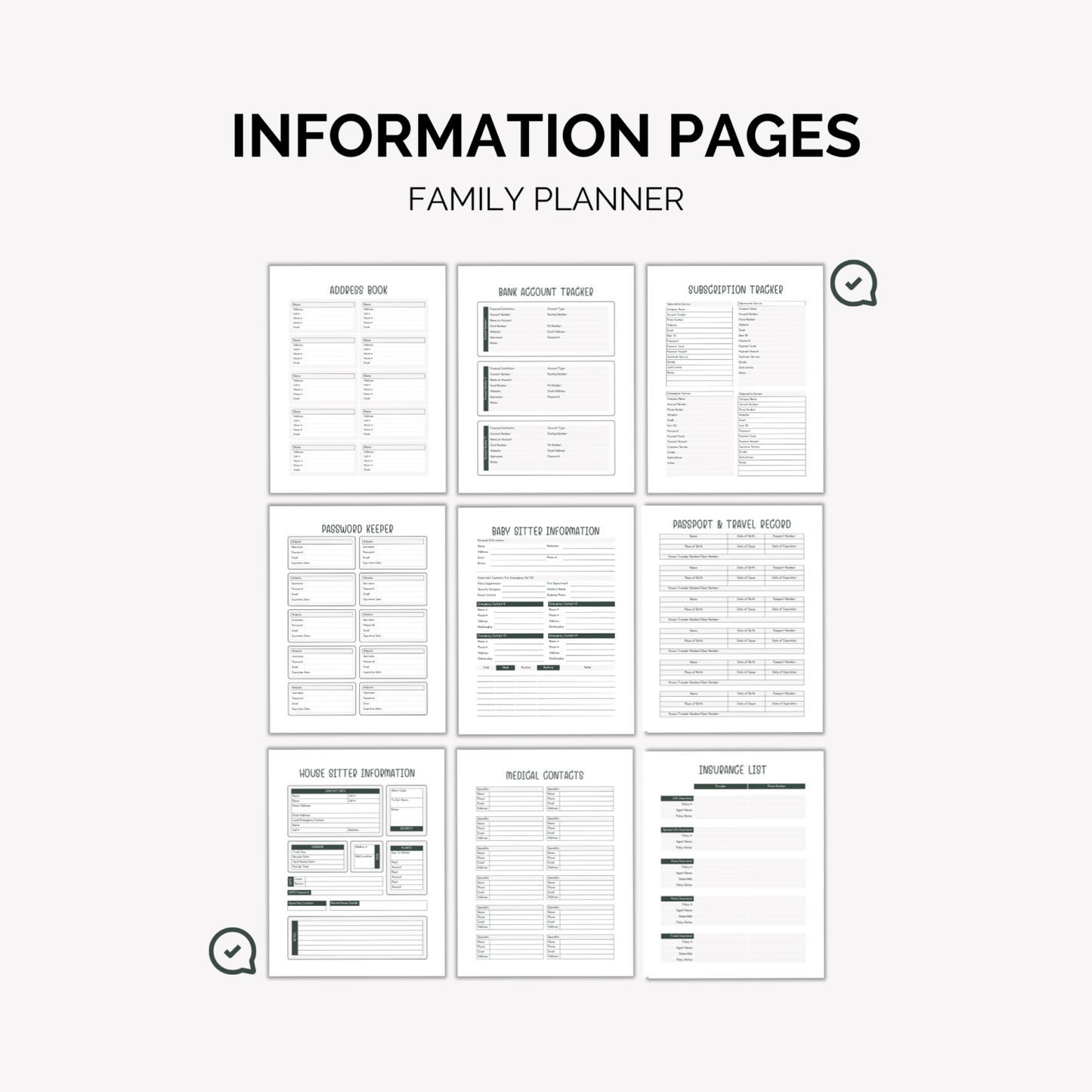 Family Planner: Simplify and Organize Your Household Family PlannerInkstagram StudioFamily Planner: Simplify and Organize Your HouseholdFamily Planner: Simplify and Organize Your HouseholdFamily Planner
