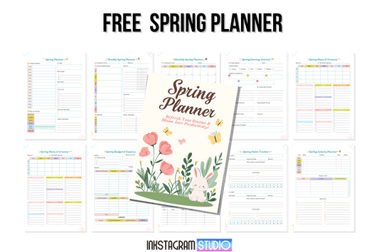 FREE Spring Planner: Refresh and Revitalize PlannersInkstagram studioFREE Spring Planner: Refresh and RevitalizeFREE Spring Planner: Refresh and RevitalizePlanners
