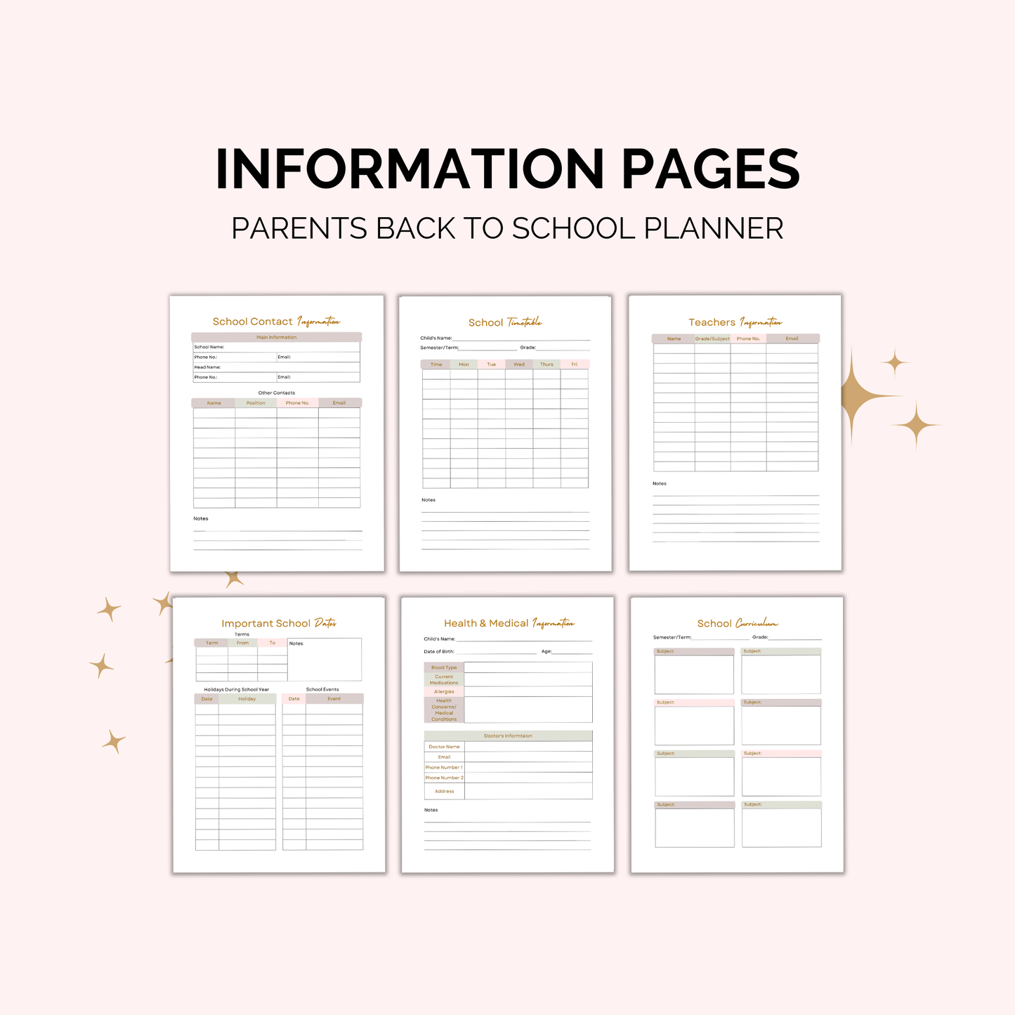 Parents Back to School Planner: Simplify Your Family's Routine Educational plannerInkstagram StudioParents Back to School Planner: Simplify Your Family's RoutineParents Back to School Planner: Simplify Your Family's RoutineEducational planner