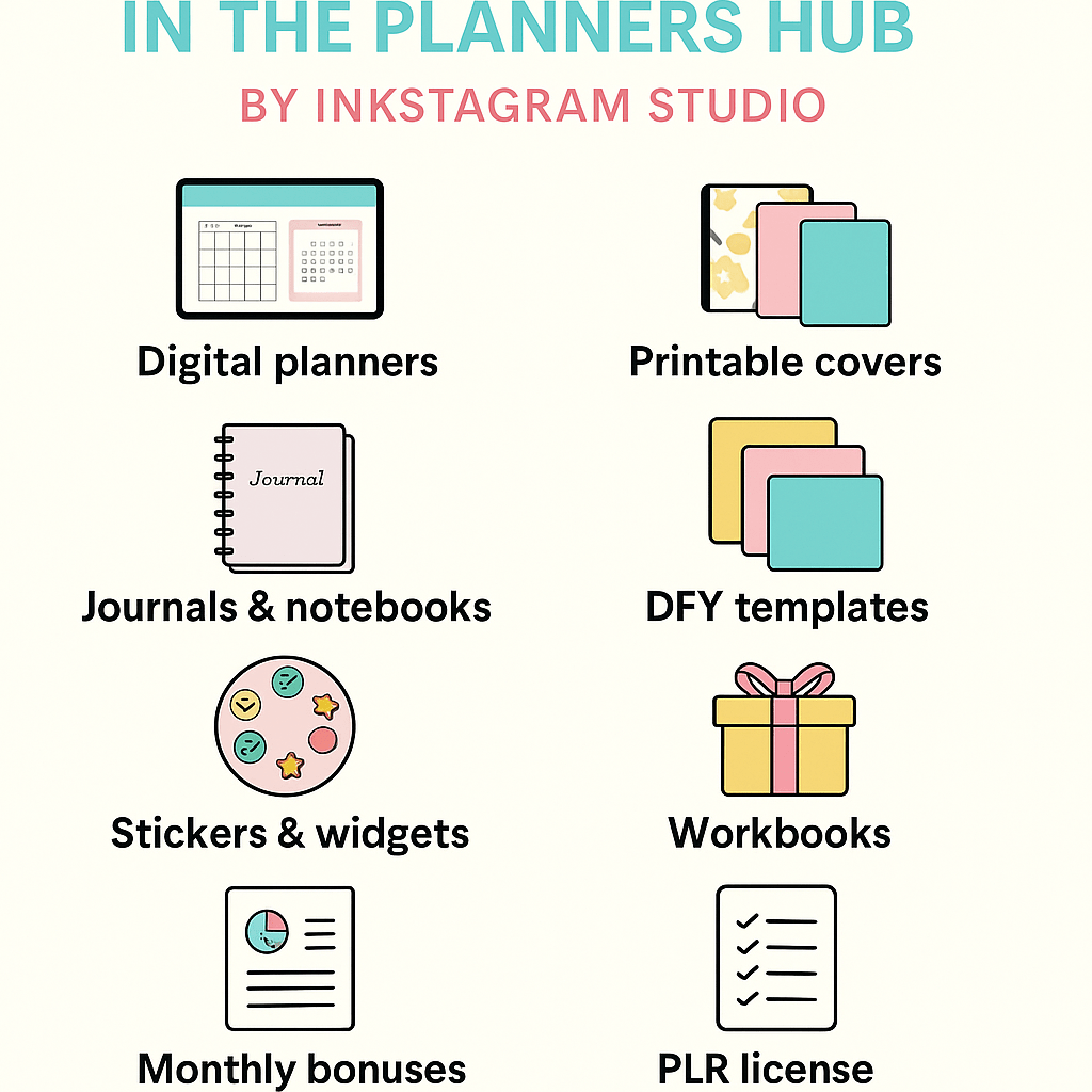 Planners Hub – Early Access Waitlist The Planners HubInkstagram StudioPlanners Hub – Early Access WaitlistPlanners Hub – Early Access WaitlistThe Planners Hub