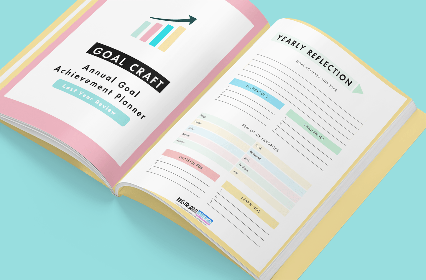 Ultimate Goal Mastery Planner: Your Step - by - Step Guide to Annual Success Goal setting Physical plannerInkstagram studioUltimate Goal Mastery Planner: Your Step - by - Step Guide to Annual SuccessUltimate Goal Mastery Planner: Your Step - by - Step Guide to Annual SuccessGoal setting Physical planner
