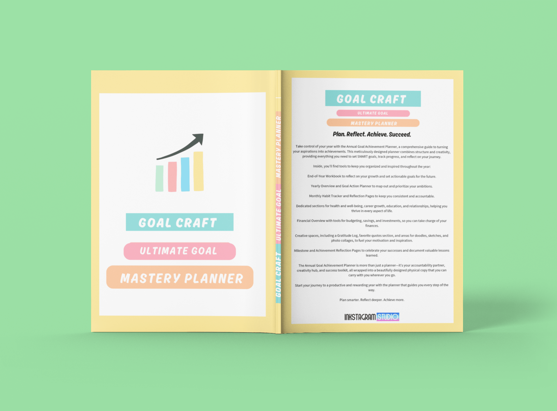 Ultimate Goal Mastery Planner: Your Step - by - Step Guide to Annual Success Goal setting Physical plannerInkstagram studioUltimate Goal Mastery Planner: Your Step - by - Step Guide to Annual SuccessUltimate Goal Mastery Planner: Your Step - by - Step Guide to Annual SuccessGoal setting Physical planner