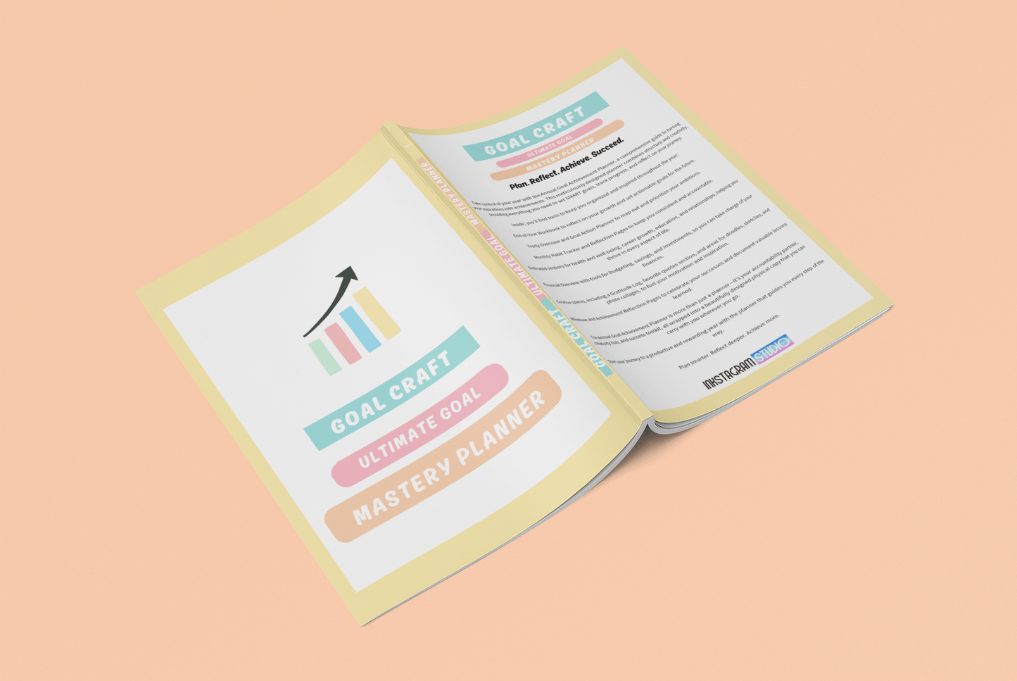 Ultimate Goal Mastery Planner: Your Step - by - Step Guide to Annual Success Goal setting Physical plannerInkstagram studioUltimate Goal Mastery Planner: Your Step - by - Step Guide to Annual SuccessUltimate Goal Mastery Planner: Your Step - by - Step Guide to Annual SuccessGoal setting Physical planner