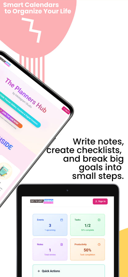 My Planners Hub App Access ✨️