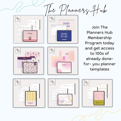 My Planners Hub App Access ✨️