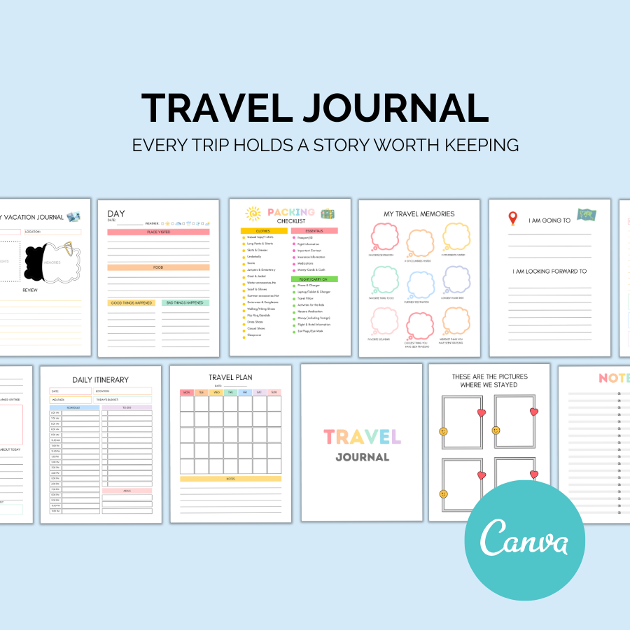 Travel Journal – Plan, Reflect & Capture Every Trip