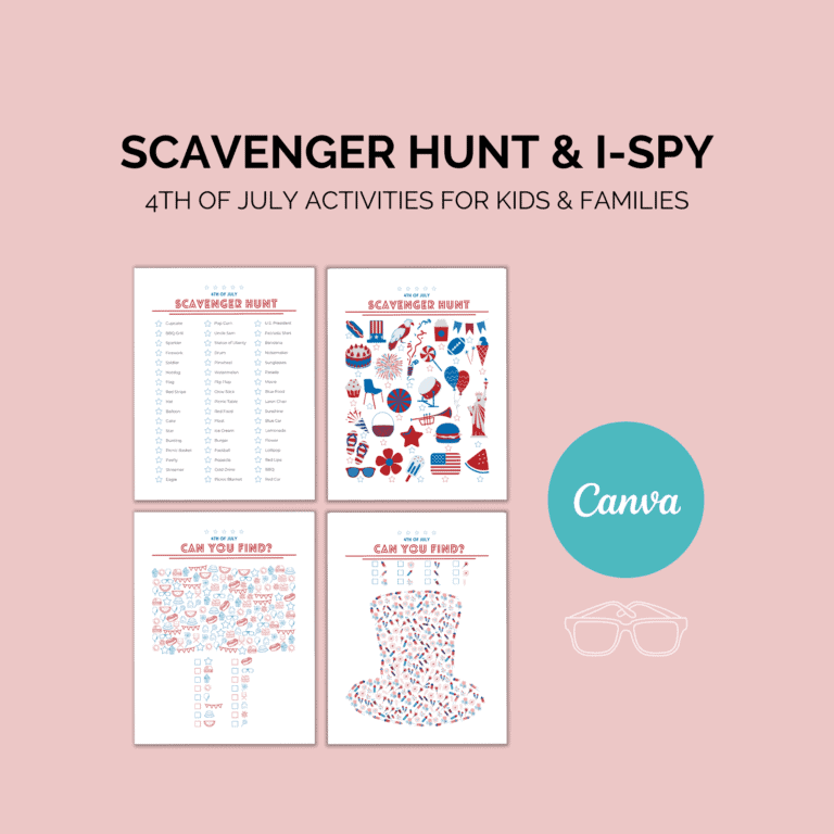 4th of July Games Printable | Party & Family Activities