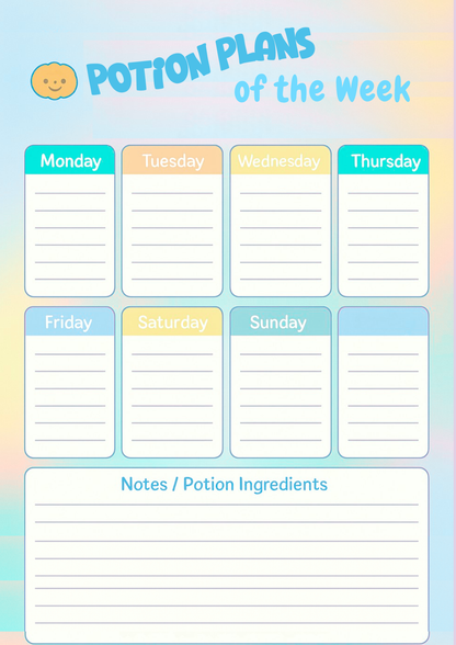 🎃 Boo-tiful Notes Pack – $1 Halloween Digital Download