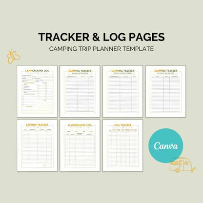 Camping Planner Printable | Trip & Packing Organizer