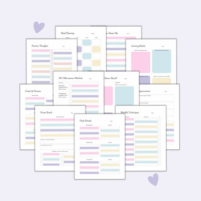 Mindfulness Journal Printable | Self-Care & Reflection Pages