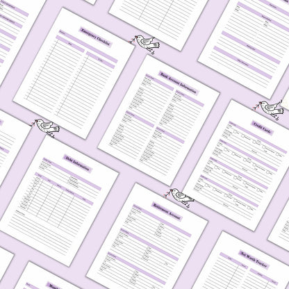 End-of-Life Binder Printable | Final Wishes & Documents