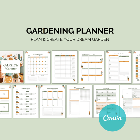Gardening Planner Printable | Garden & Plant Tracker