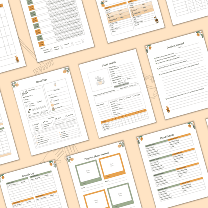Gardening Planner Printable | Garden & Plant Tracker