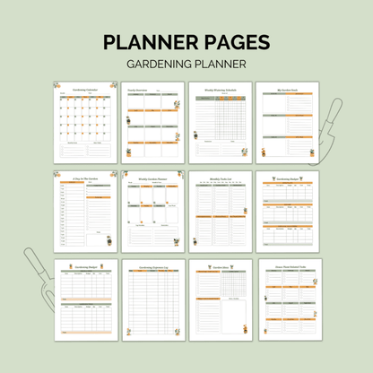 Gardening Planner Printable | Garden & Plant Tracker