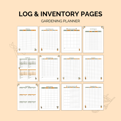 Gardening Planner Printable | Garden & Plant Tracker