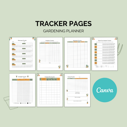Gardening Planner Printable | Garden & Plant Tracker