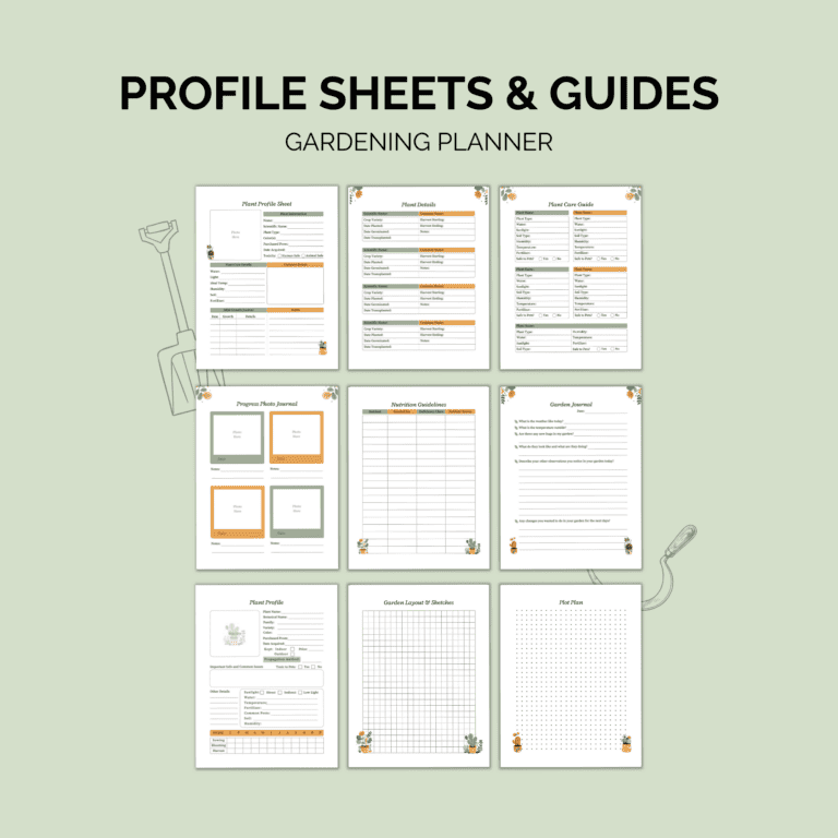 Gardening Planner Printable | Garden & Plant Tracker