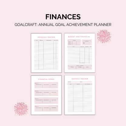 GoalCraft: Annual Goal Achievement Planner