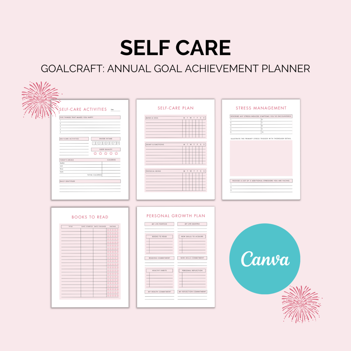 GoalCraft: Annual Goal Achievement Planner