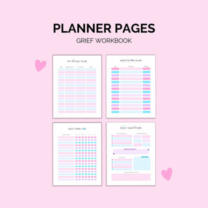 Grief Workbook Printable | Healing & Reflection Journal