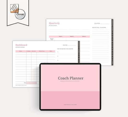 Coach Planner: Streamline Client Sessions & Strategies with a Professional Digital Organiser