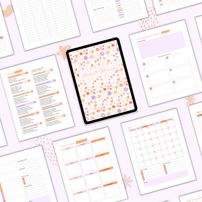 Student Planner Printable | Study, Life & College Organizer