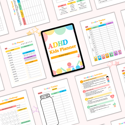 ADHD Kids Planner: Empowering Routines for Focused Minds Kids plannerInkstagram StudioADHD Kids Planner: Empowering Routines for Focused MindsADHD Kids Planner: Empowering Routines for Focused MindsKids planner
