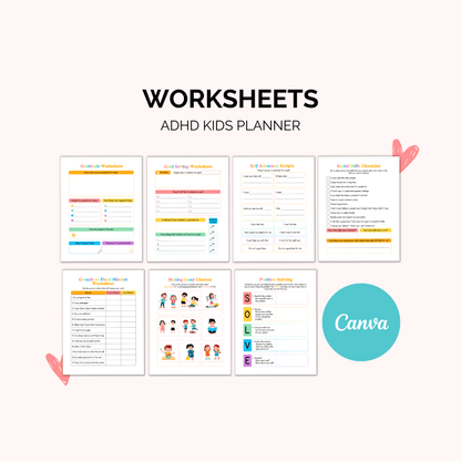 ADHD Kids Planner: Empowering Routines for Focused Minds Kids plannerInkstagram StudioADHD Kids Planner: Empowering Routines for Focused MindsADHD Kids Planner: Empowering Routines for Focused MindsKids planner