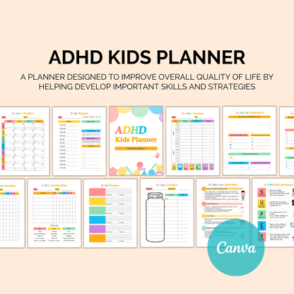 ADHD Kids Planner: Empowering Routines for Focused Minds Kids plannerInkstagram StudioADHD Kids Planner: Empowering Routines for Focused MindsADHD Kids Planner: Empowering Routines for Focused MindsKids planner