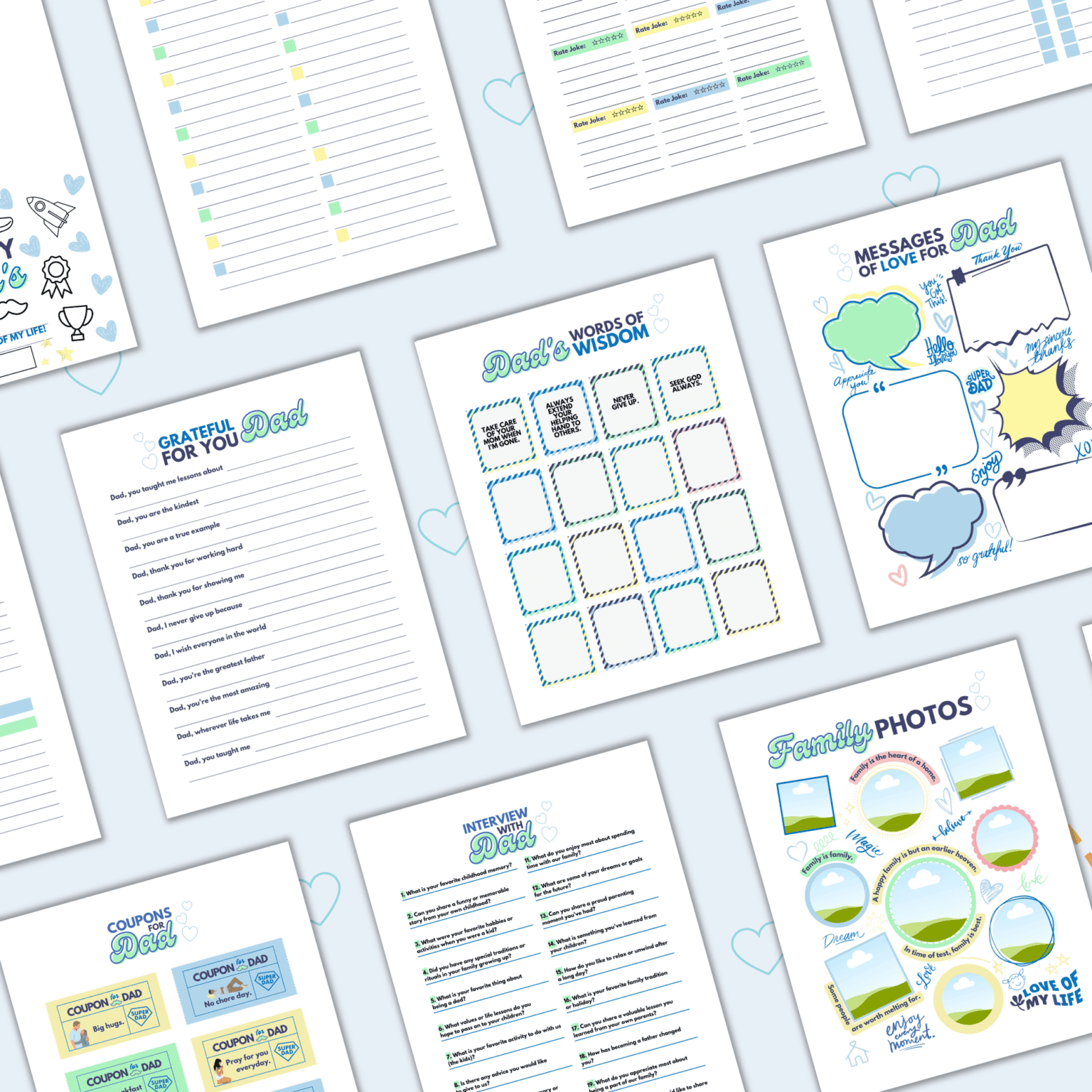 All About Dad Journal: Celebrate Dad’s Journey Kids plannerInkstagram StudioAll About Dad Journal: Celebrate Dad’s JourneyAll About Dad Journal: Celebrate Dad’s JourneyKids planner
