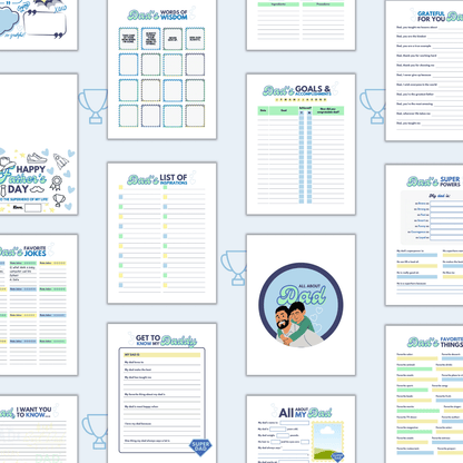 All About Dad Journal: Celebrate Dad’s Journey Kids plannerInkstagram StudioAll About Dad Journal: Celebrate Dad’s JourneyAll About Dad Journal: Celebrate Dad’s JourneyKids planner