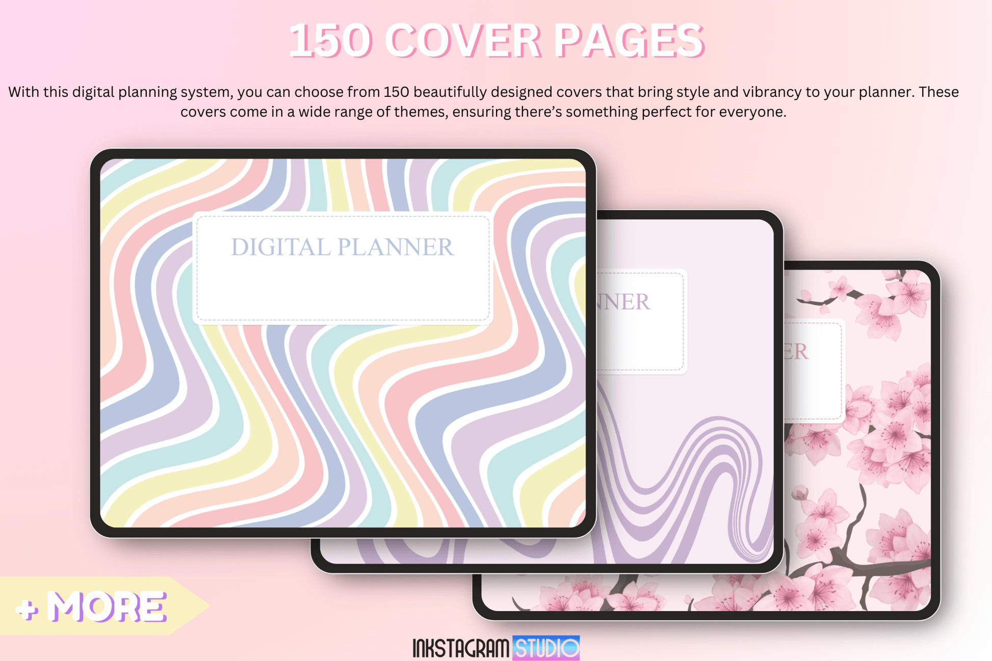 All - in - One Rainbow Digital Planner: Your Complete Solution for Productivity and Balance ; all in one PlannerInkstagram studioAll - in - One Rainbow Digital Planner: Your Complete Solution for Productivity and Balance ;All - in - One Rainbow Digital Planner with vibrant cover options and 850+ templates for productivity.all in one Planner