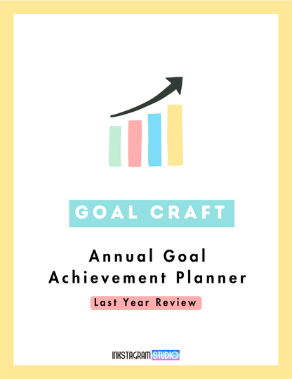 Annual Goal Achievement Planner: Your Guide to Success in a Physical Planner Goal setting plannerInkstagram studioAnnual Goal Achievement Planner: Your Guide to Success in a Physical PlannerAnnual Goal Achievement Planner: Your Guide to Success in a Physical PlannerGoal setting planner