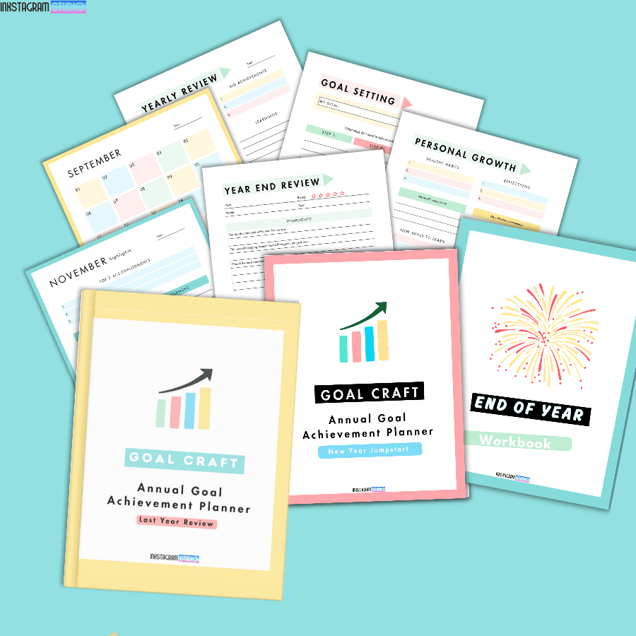 Annual Goal Achievement Planner: Your Roadmap to Success Goal setting plannerInkstagram studioAnnual Goal Achievement Planner: Your Roadmap to SuccessAnnual Goal Achievement Planner: Your Roadmap to SuccessGoal setting planner