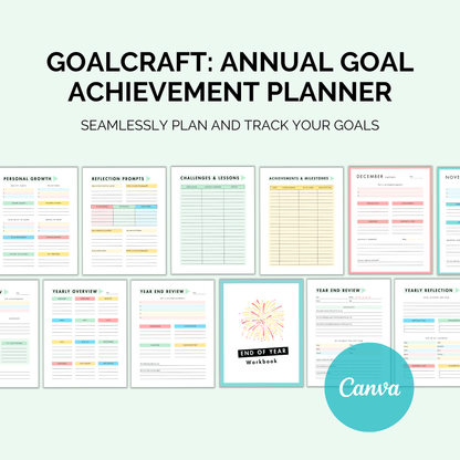 Annual Goal Achievement Planner: Your Roadmap to Success Goal setting plannerInkstagram StudioAnnual Goal Achievement Planner: Your Roadmap to SuccessAnnual Goal Achievement Planner: Your Roadmap to SuccessGoal setting planner