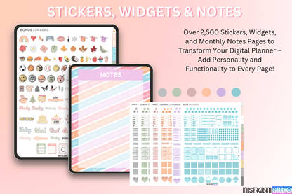 Basic Monthly Planner: Simplify Your Month with Goals, To - Do Lists & 1900+ Stickers all in one PlannerInkstagram studioBasic Monthly Planner: Simplify Your Month with Goals, To - Do Lists & 1900+ StickersBasic Monthly Planner with 2500+ stickers, widgets, and notes pages for digital organization and personalization.all in one Planner