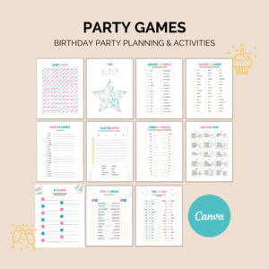 Birthday Party Games & Activities Planner: Your Ultimate Fun - Filled Celebration Guide Kids plannerInkstagram StudioBirthday Party Games & Activities Planner: Your Ultimate Fun - Filled Celebration GuideBirthday Party Games & Activities Planner: Your Ultimate Fun - Filled Celebration GuideKids planner