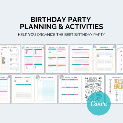 Birthday Party Games & Activities Planner: Your Ultimate Fun - Filled Celebration Guide Kids plannerInkstagram StudioBirthday Party Games & Activities Planner: Your Ultimate Fun - Filled Celebration GuideBirthday Party Games & Activities Planner: Your Ultimate Fun - Filled Celebration GuideKids planner