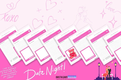 Date Night Adventures Booklet: Fun Ideas for Memorable Moments Adventures BookletInkstagram studioDate Night Adventures Booklet: Fun Ideas for Memorable MomentsDate Night Adventures booklet with fun date ideas for couples.Adventures Booklet