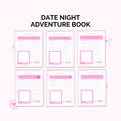 Date Night Adventures Booklet: Fun Ideas for Memorable Moments Adventures BookletInkstagram StudioDate Night Adventures Booklet: Fun Ideas for Memorable MomentsDate Night Adventures Booklet: Fun Ideas for Memorable MomentsAdventures Booklet