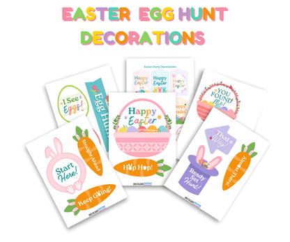 Easter Egg Hunt decorations :Fun & Festive Printable Set EasterInkstagram studioEaster Egg Hunt decorations :Fun & Festive Printable SetEaster Egg Hunt decorations :Fun & Festive Printable SetEaster