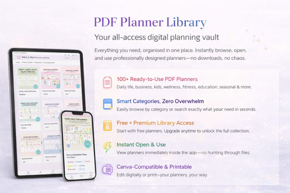 My Planners Hub App Access ✨️