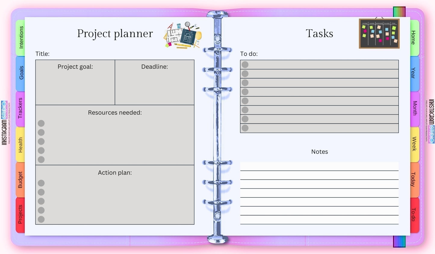 FREE Ultimate Essentials Digital Planner – Your All - in - One FREE Organizer for 2025! all in one PlannerInkstagram studioFREE Ultimate Essentials Digital Planner – Your All - in - One FREE Organizer for 2025!The Ultimate Essentials Digital Planner for organized success and balanced life.all in one Planner