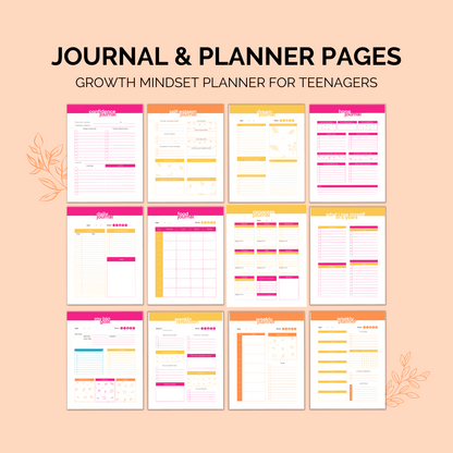 Growth Mindset Journal: Unlock Your Full Potential with Positive Thinking and Daily Reflection Kids plannerInkstagram StudioGrowth Mindset Journal: Unlock Your Full Potential with Positive Thinking and Daily ReflectionGrowth Mindset Journal: Unlock Your Full Potential with Positive Thinking and Daily ReflectionKids planner