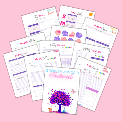 Growth Mindset Journal: Unlock Your Full Potential with Positive Thinking and Daily Reflection Kids plannerInkstagram studioGrowth Mindset Journal: Unlock Your Full Potential with Positive Thinking and Daily ReflectionGrowth Mindset Journal: Unlock Your Full Potential with Positive Thinking and Daily ReflectionKids planner